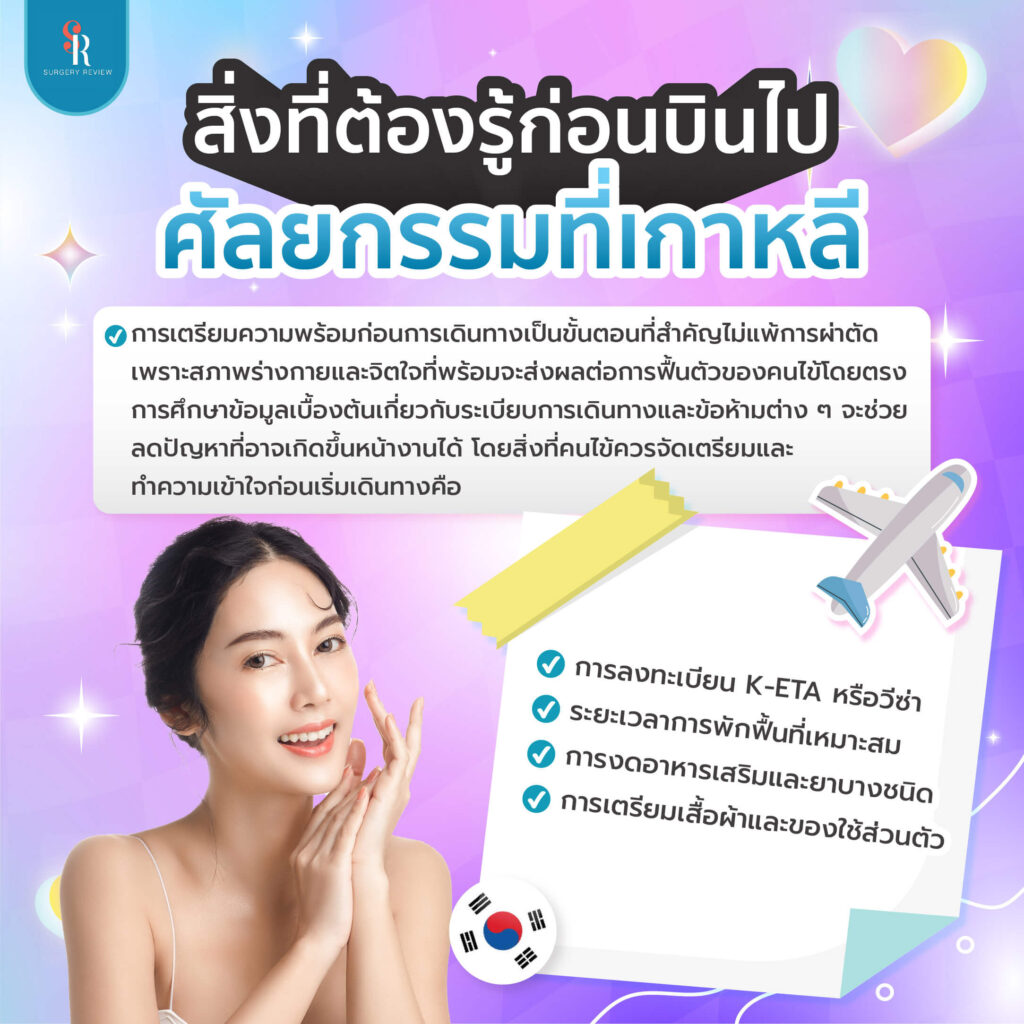 สิ่งที่ควรรู้ก่อนบินไปทำจมูกที่เกาหลี